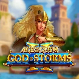 Try Age Of The Gods: God Of Storms 2 slot by Playtech on armand.gr – logo image