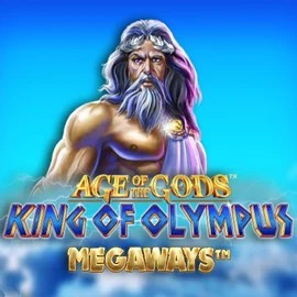 Age Of The Gods: King of Olympus Megaways by Origins, showcased at armand.gr – game logo