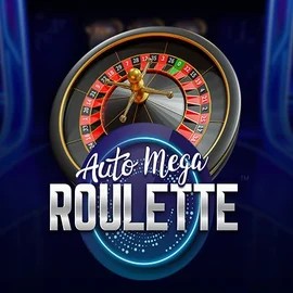 Auto Mega Roulette game by Pragmatic Play – logo hosted on SlotsPalace Casino