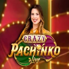 Crazy Pachinko slot icon by Evolution, available at SlotsPalace Casino