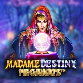 Madame Destiny Megaways logo by Pragmatic Play at SlotsPalace Casino