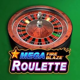 Mega Fire Blaze Roulette online game logo by Playtech on armand.gr