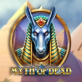 Slots logo of Myth of Dead from Play'n GO at SlotsPalace Casino